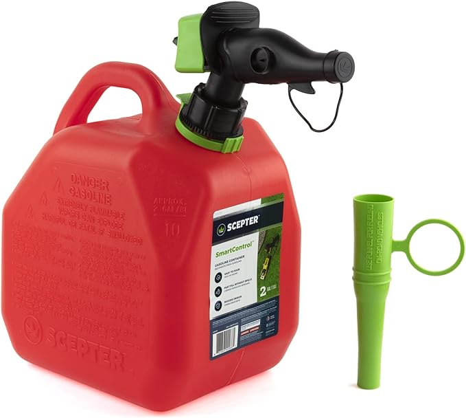 Scepter 2 Gallon Red Smartcontrol Gas Can (FR1G253)