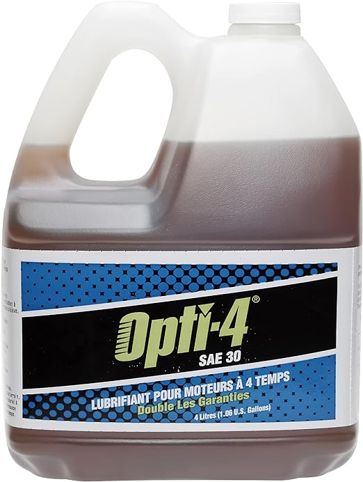 Opti 1 Gallon SAE 30W 4-Cycle Engine Lubricant Case of 4 (43444)