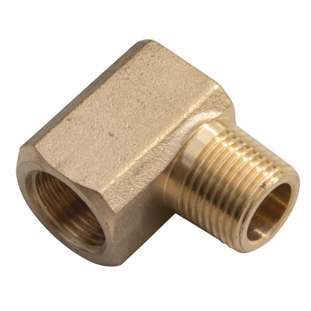 Stens Fitting 3/8" MNPT x 3/8" FNPT Elbow (Stens 758-824)