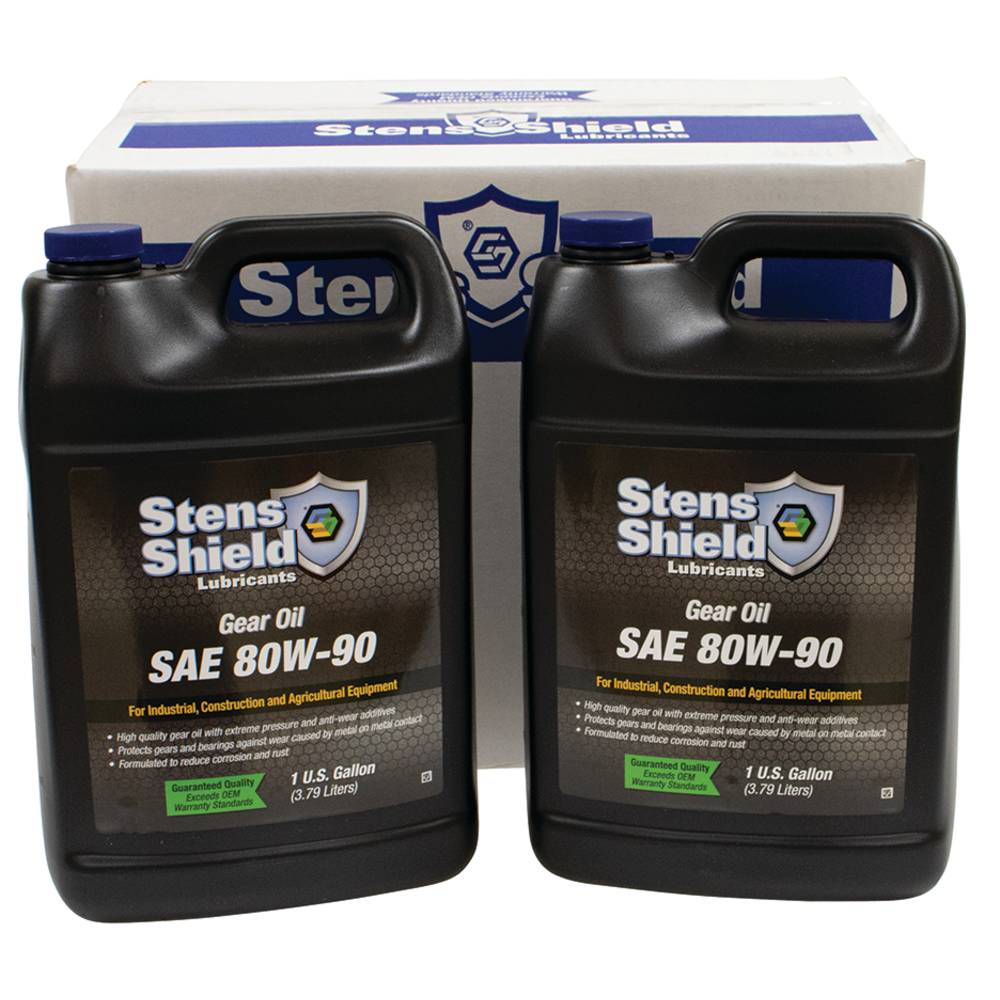 Stens Shield Gear Oil SAE 80W-90, Four 1 Gallon Bottles (Stens 770-710)