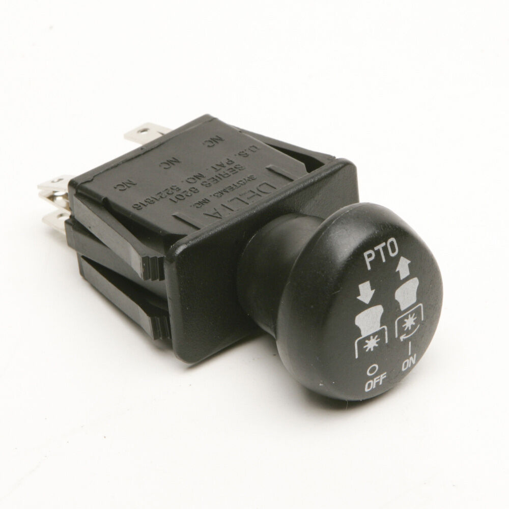MTD Riding Mower PTO Switch (Black Knob) - 925-04174A