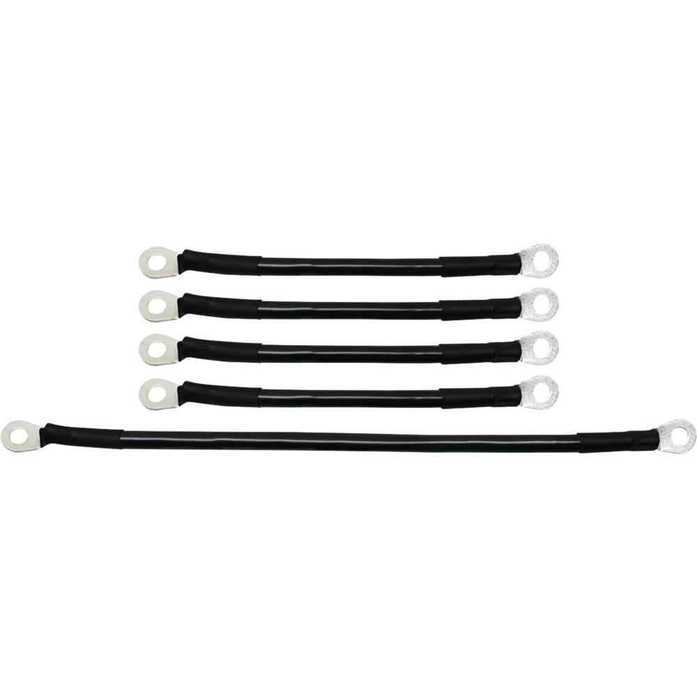 Red Hawk Battery Cable Set E-Z-Go Med/TXT 94+ (Stens BAT-1004A)