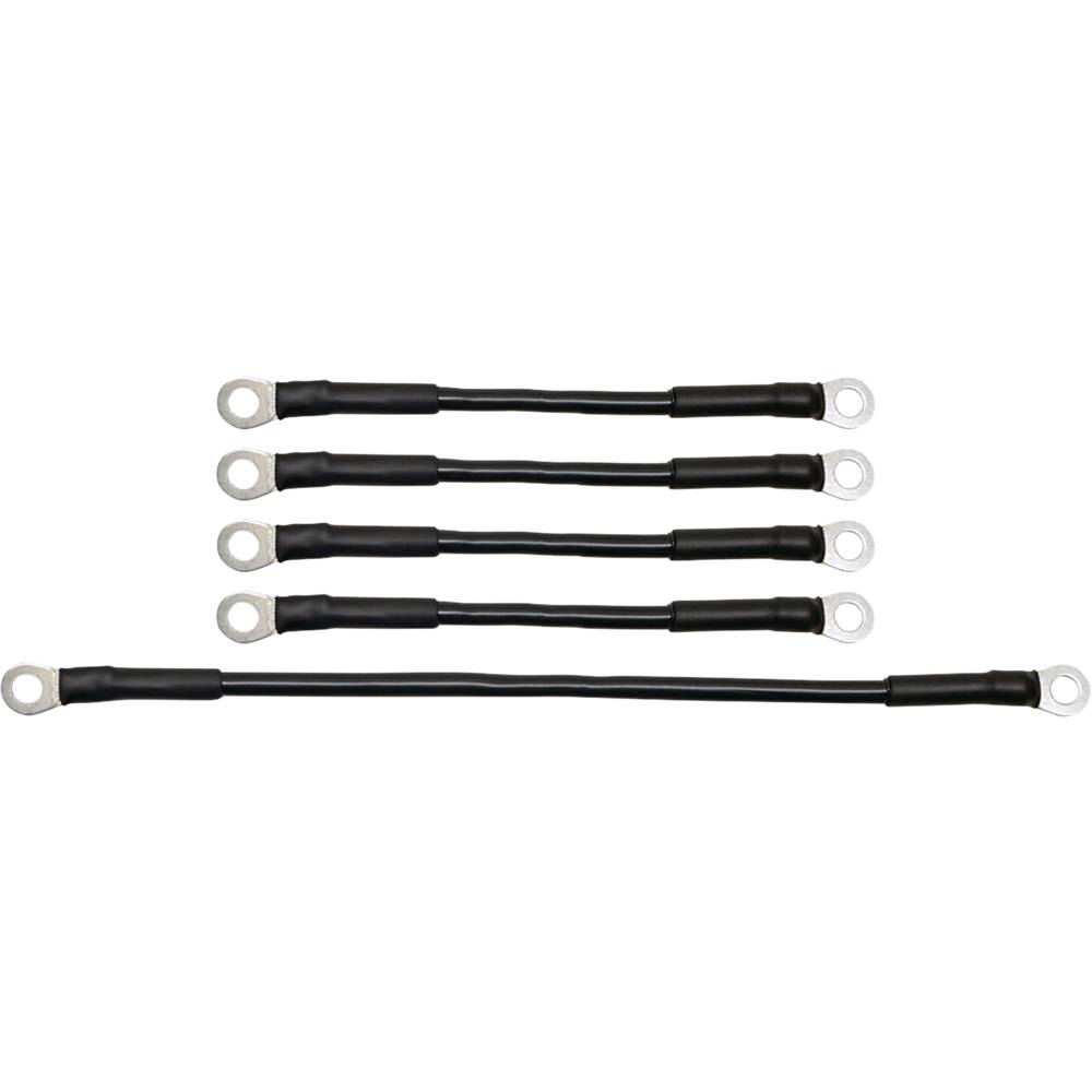 Red Hawk Battery Cable Set E-Z-Go Med/TXT 94+ (Stens BAT-1004)