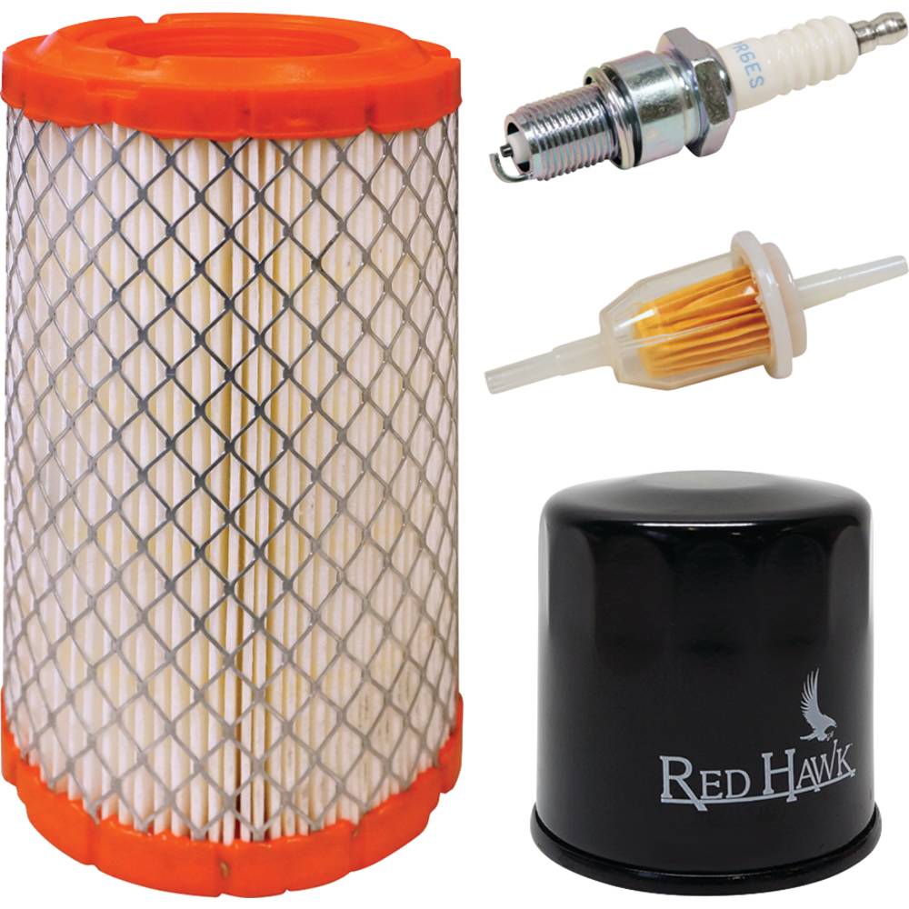 Red Hawk Tune-Up Kit Club Car Precedent 4 Cycle w/ Oil Filter (Stens FIL-1103)
