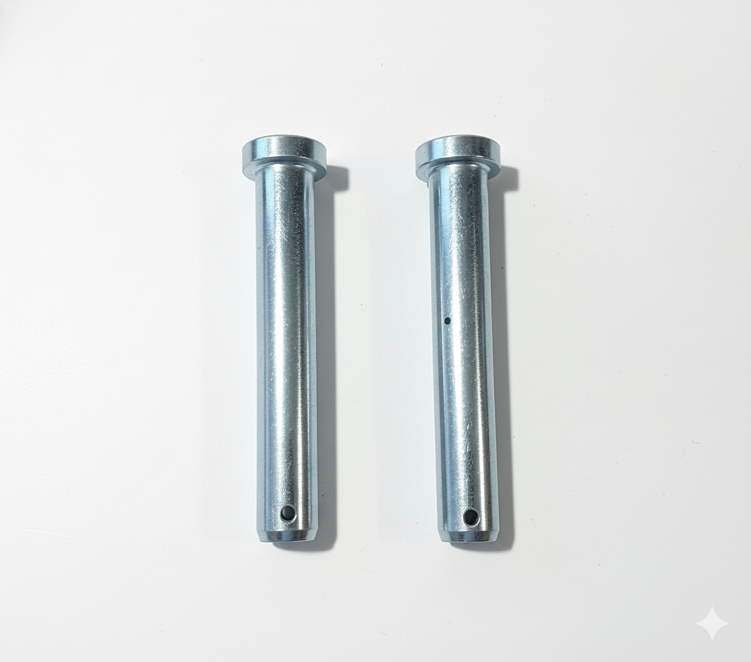 Central Machinery 9 HP Towable Backhoe Set of 2 Clevis Pins N.1 6-3/8" (12054)