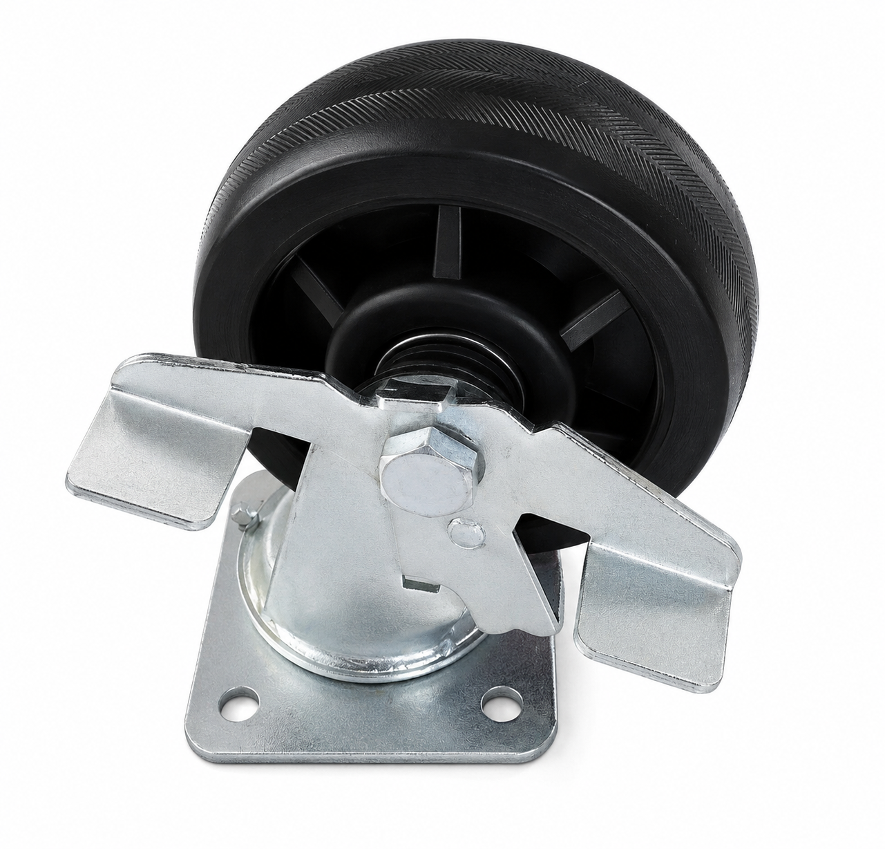 Haul-Master 1000 lb. Capacity Hydraulic Table Cart Locking Swivel Caster (20381)