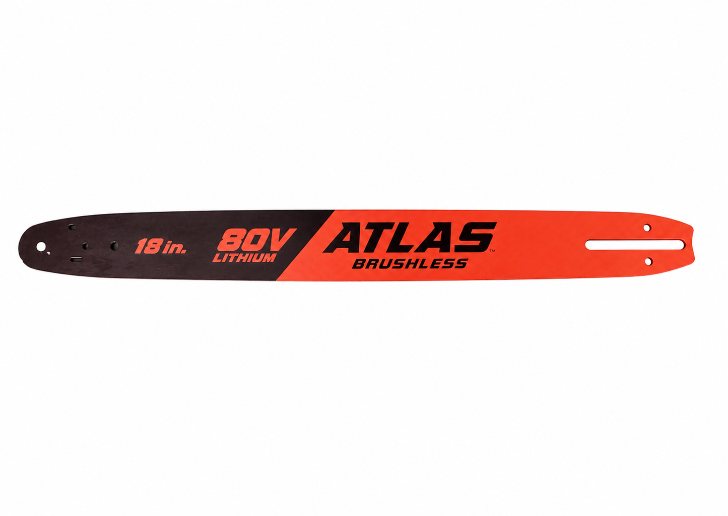 Atlas 80 Volt Brushless Cordless 18" Chainsaw Chain Guide Bar (23666)