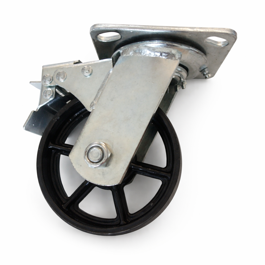 Pittsburgh 1 Ton Capacity Telescoping Gantry Crane Locking Swivel Caster (600744)