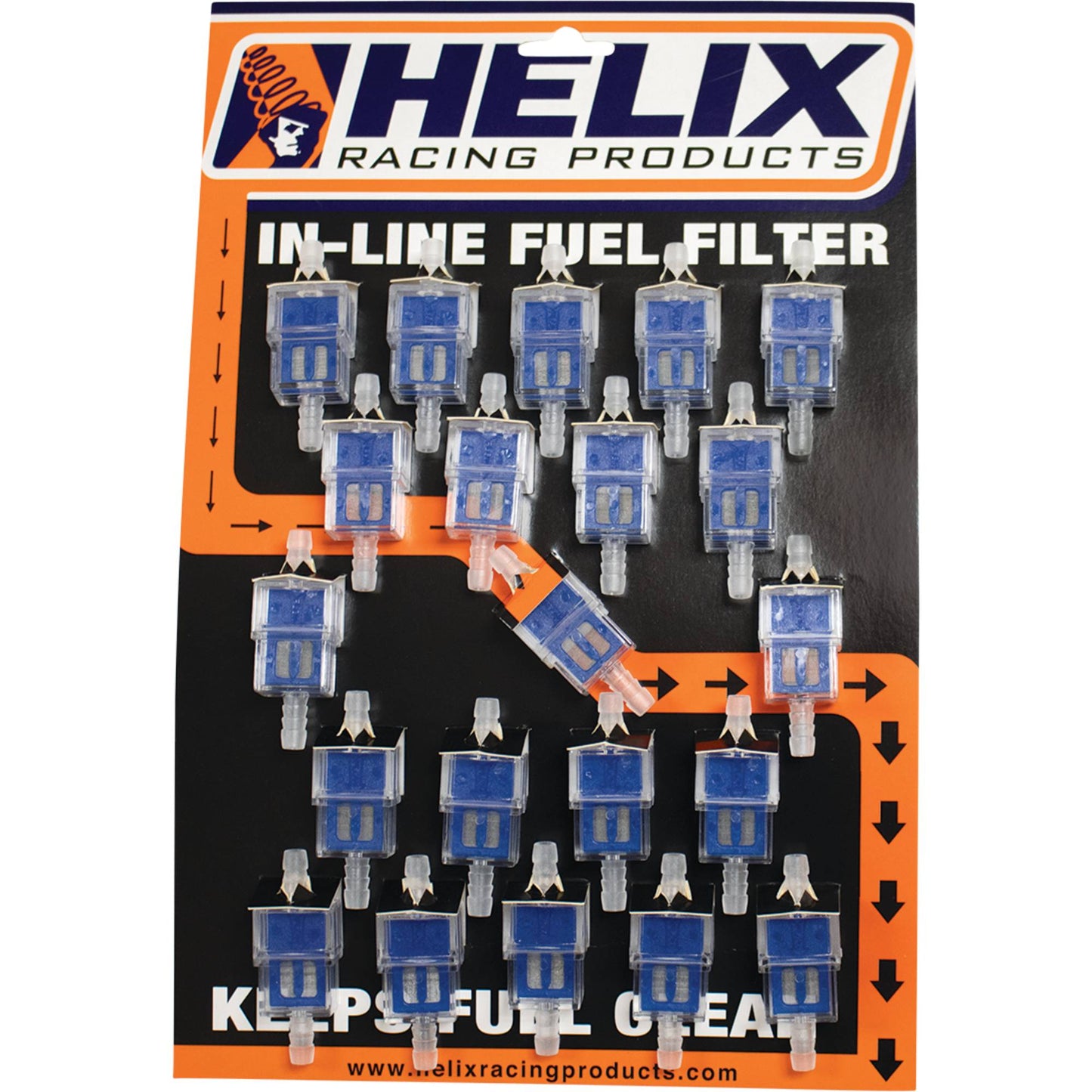 Helix Racing Products Fuel Filter (Stens HLX-118-9214)