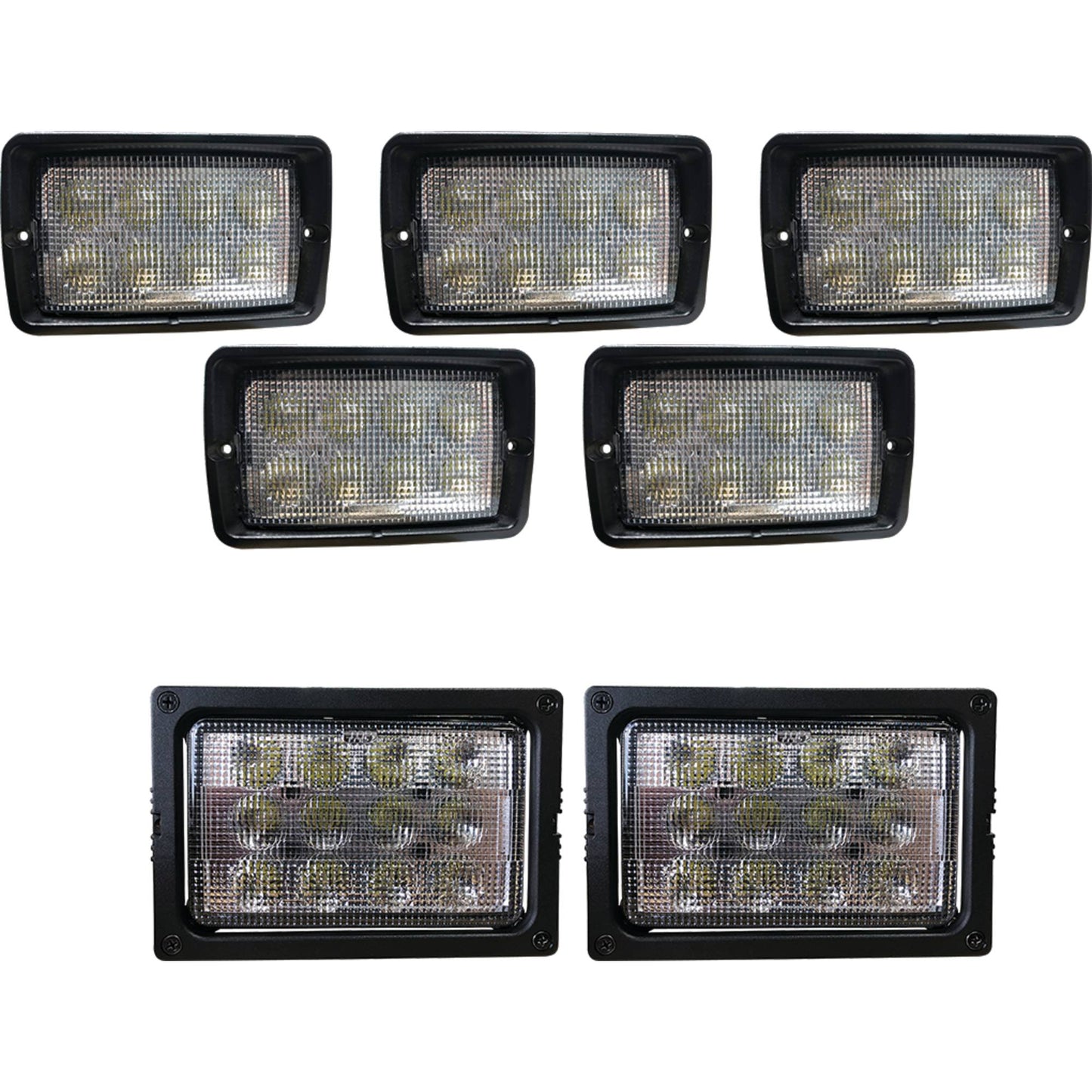 Tiger Lights LED Upper Cab Light Kit MacDon Windrowers (Stens MACDONKIT-1)