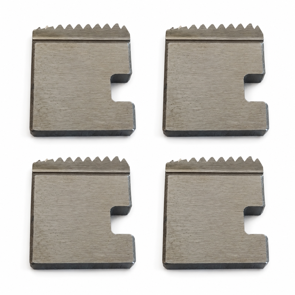 Bauer 12 Amp Heavy Duty Portable Electric Pipe Threader 3/4" NPT SS Dies 4-Pack (604992)