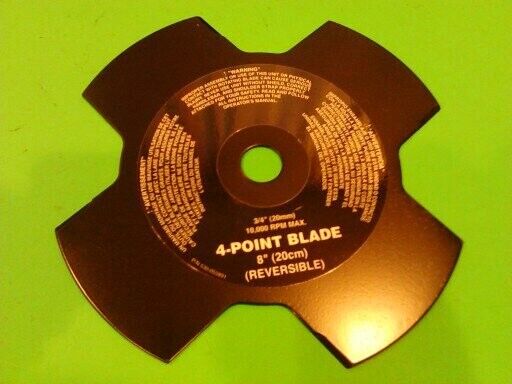 Husqvarna Weed blade 4 Tooth 8" 20MM Arbor (530055892)