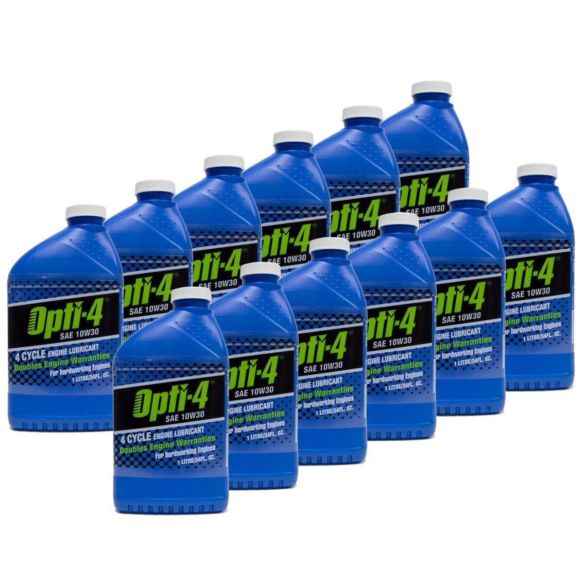 Opti 10W40 4-Cycle Oil 34 oz Bottle Case of 12 (43141)