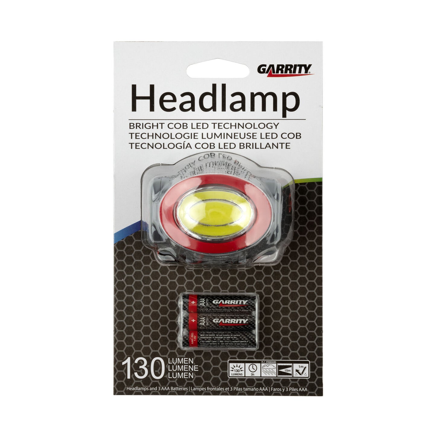 Garrity LED iBeam Headlamp 101 Lumens 2 Mode High & Low (65-205)