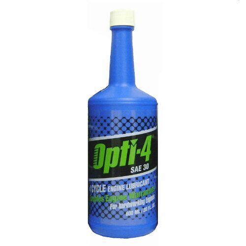 Opti SAE 30 20 FL. OZ (600 ML) 4-Cycle Engine Lubricant Bottle Case of 24 (43024)