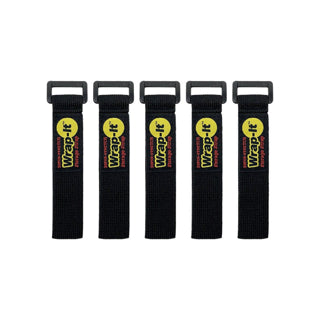 Wrap-It Super Stretch Storage Strap 9" X 1" Pack of 5 (705-09B)