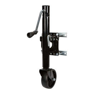 Ironton Bolt-On Sidewind Marine Swivel Jack 1,000-Lb. Capacity Black (104483)