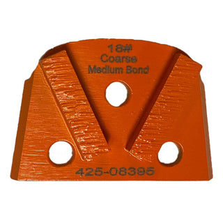 Virginia Abrasives Double Cuboid Medium Bond Orange Box of 3 (425-08395)