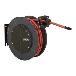 Ironton |Auto-Rewind Air Hose Reel With Hose| 3/8" x 50-Ft. Hose (49591)