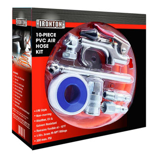 Ironton PVC Air Hose Kit 3/8" x 25-Ft. (113498)