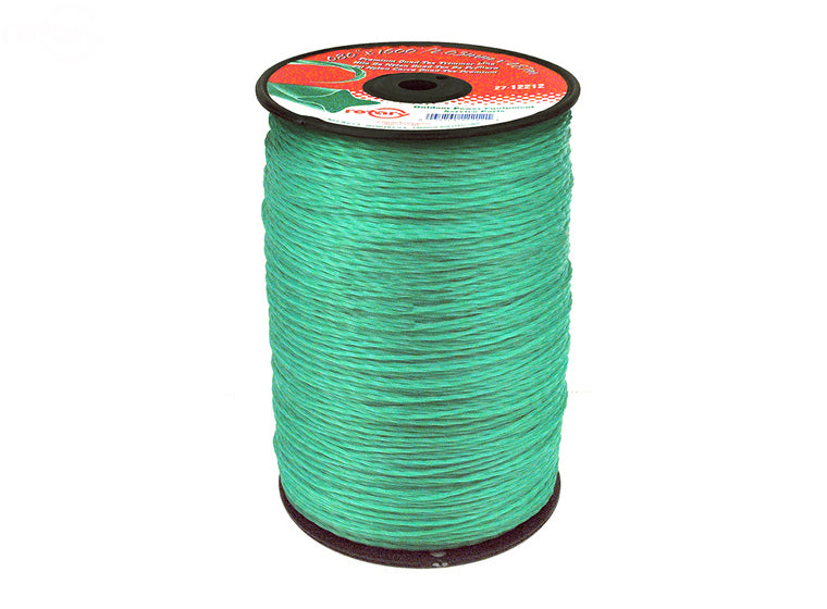 Trimmer Line.080 1600' Lge Spool Quad-Tex Twist Green Rotary (12212)