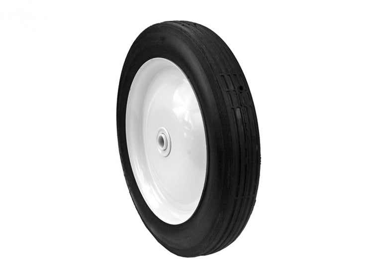 Steel Wheel 10 X 1.75 (Painted White) Rotary (12484)