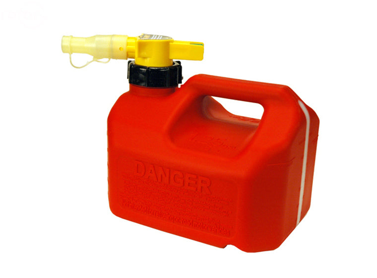 No-Spill 1-1/4 Gallon Gas Can (Red) Rotary (13459)