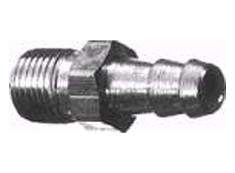 Pack of 10 Fuel Fitting Straight 1/4" Rotary (1345)