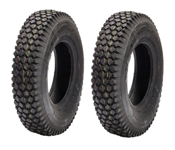 2 Stud Tread Tires for Gravely Walk Behind Tractors 4.80/4.00-8 (13836)