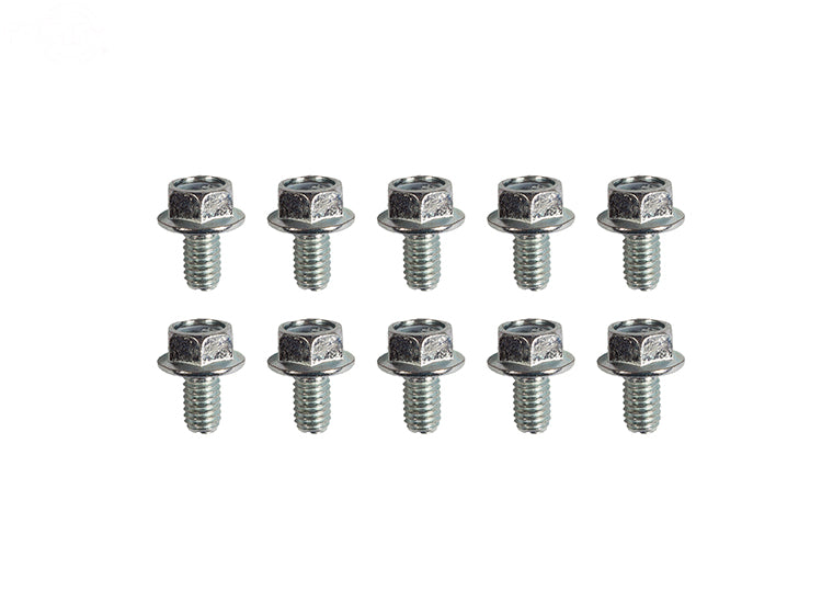 Pack of 10 Recoil Flange Bolt Honda 90008-ZE2-003 Rotary (14170)