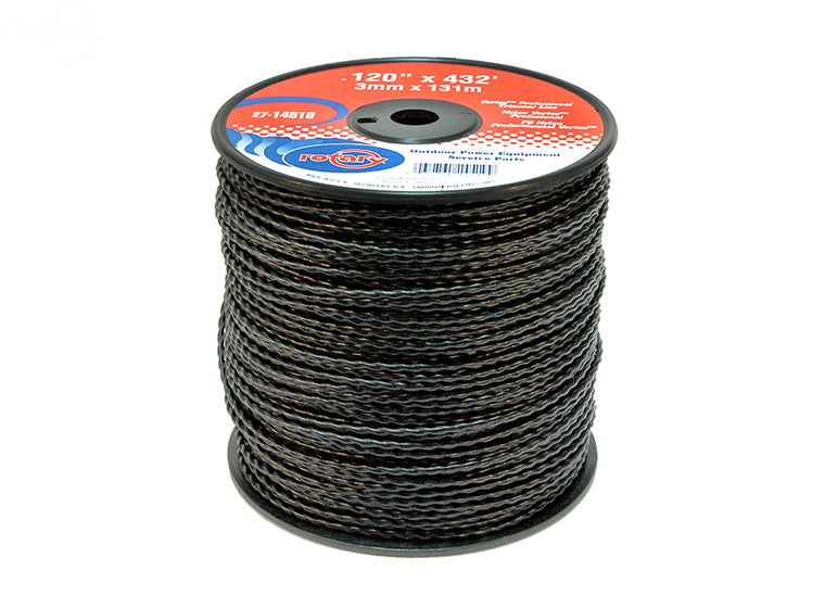 Trimmer Line 3Mm/.120" Medium Spool Rotary (14519)
