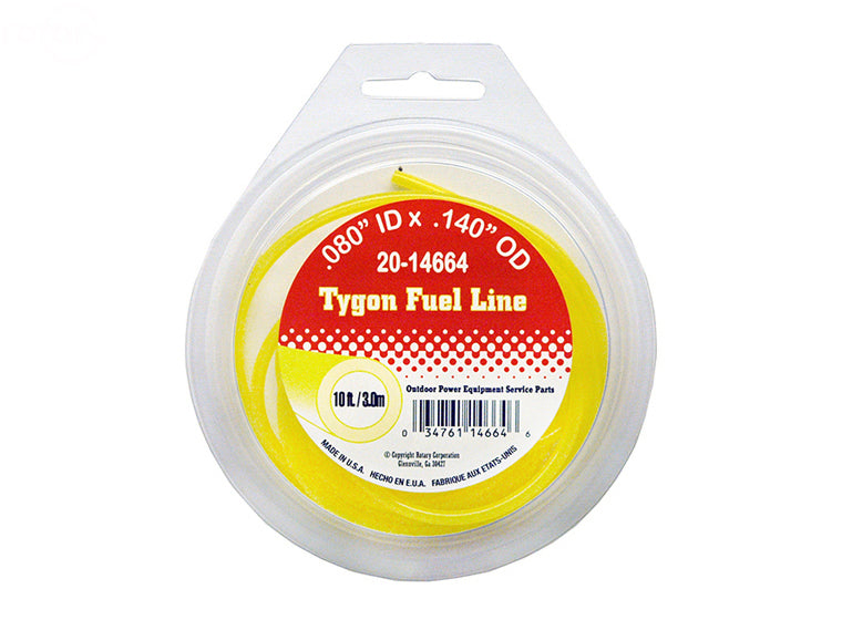 10' Package Fuel Line.080 Id X.140 OD Rotary (14664)