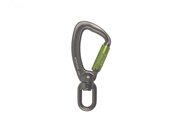 Aluminum Swivel Carabiner Rotary (16790)