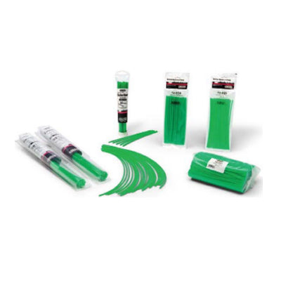 8" Pre-Cut Gatorline Square Green .105" Ga., 50 Pieces