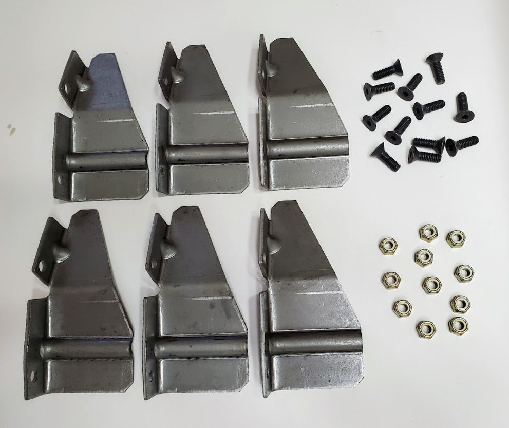 Chipper Vac Fan Blade Kit (6 Pack) for Troy-Bilt Chipper Vaccuums (1902808, 1902808MA)