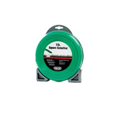 Gatorline Square Green Trimmer Line .080" Ga. 1 lb. Donut