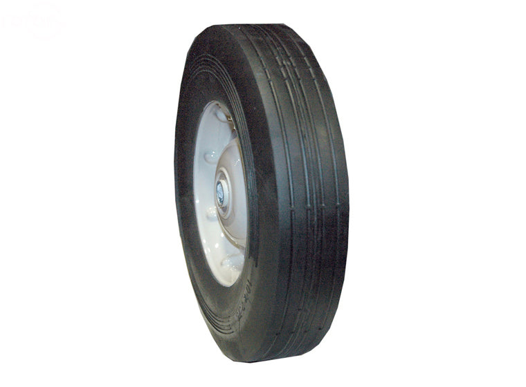 Steel Wheel 10 X 2.75 X 5/8" (Painted White) Rotary (289)