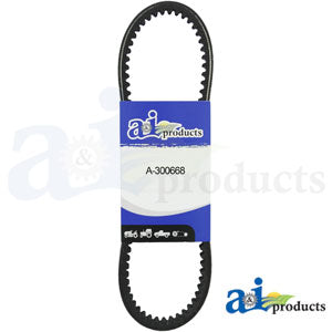 Comet Go Cart Belt 0.9" x 45.98" Double Cog Aramid Cord 300668A (300668)