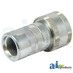 Hydraulic Female Coupler Body 1/2" x 7/8-14 ORB (4050-16P)