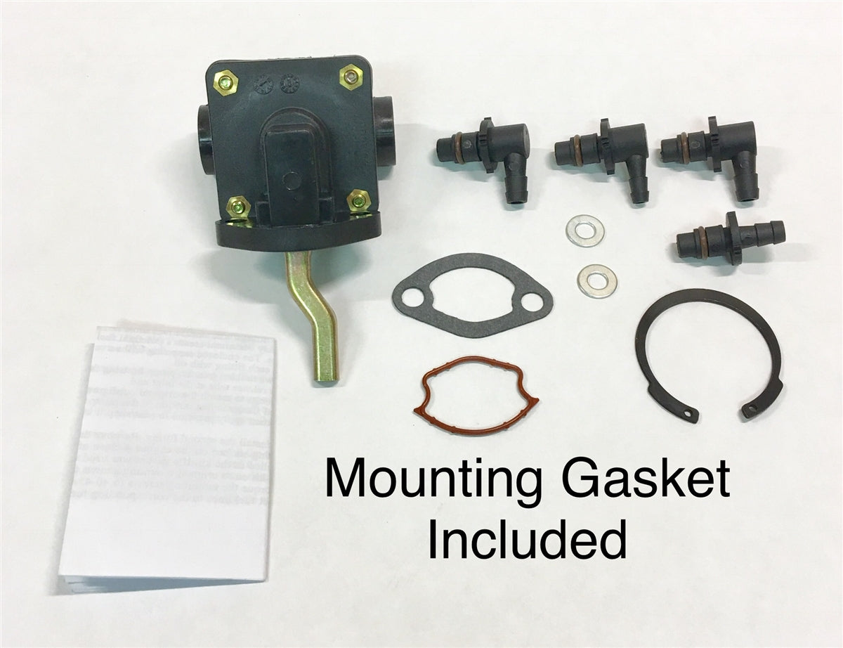 Fuel Pump Replaces Kohler 41 559 05-S, 4155905S, 41-559-05-S Fits K141 K161 K181 Mounting Gasket Included