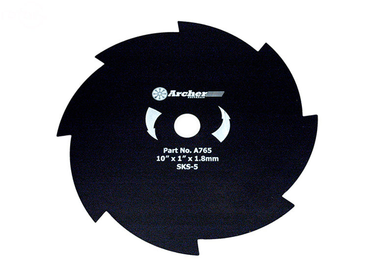 Brush Blade 10" X1" 8T Rotary (4279)