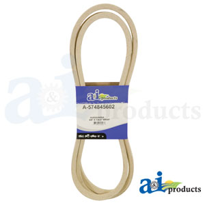 57" x 134.5" Wrapped Aramid Cord Deck Belt for 48" Husqvarna (574845602)