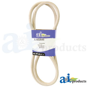 5/8 X 88.375 Double Angle Polyester Cord Deck Belt for Hustler Mower (602645)