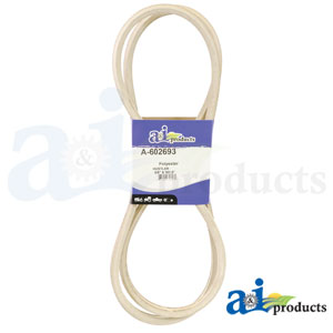 5/8" x 101.5" Double Angle Polyester Cord Deck Belt for 72" Hustler Mower (602693)