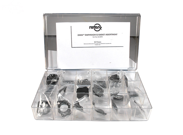 Diaphragm & Gasket Assortment Zama Rotary (6578)