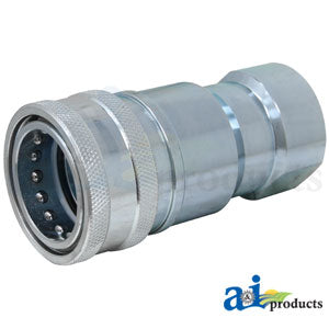 1" Female Coupler Body 1-11 1/2 NPTF (6601-16-16-P)