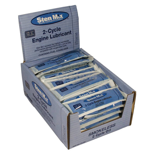 2-Cycle Oil By The Carton/48 Pillow Pack (Stens 770-263)