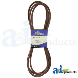 5/8" X 160" Wrap Aramid Cord Deck Belt for 72" Hustler Mower (797928)