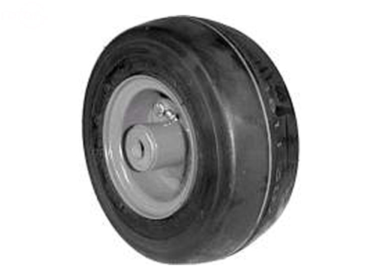 Caster Wheel Assembly 9X350X4 (9 X 350 - 4) 4Ply Bobcat (Red) Rotary (8098)