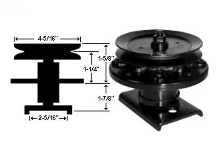 Quill Assembly For AYP Rotary (8648)